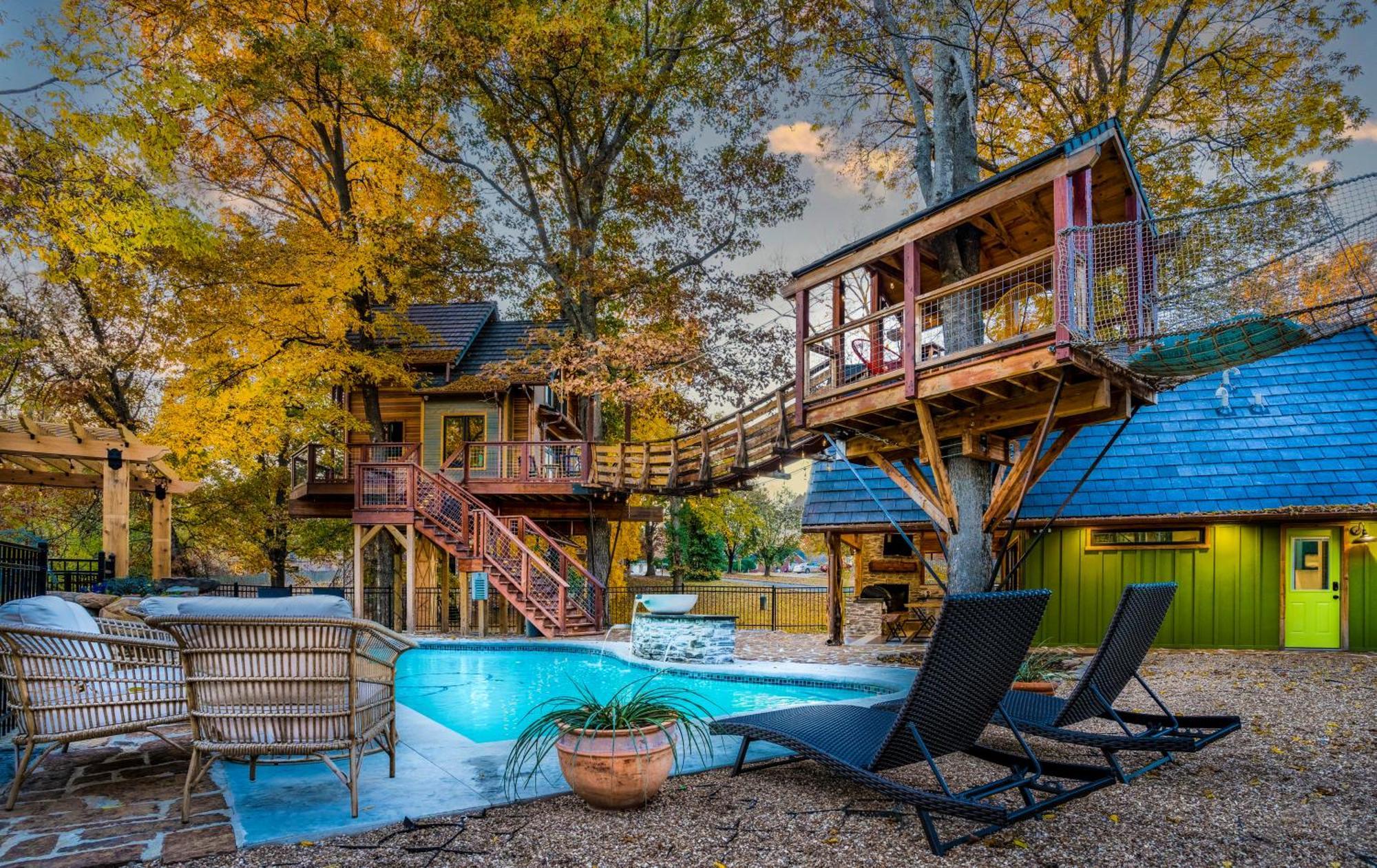 The Tree House In Бентонвіль Екстер'єр фото